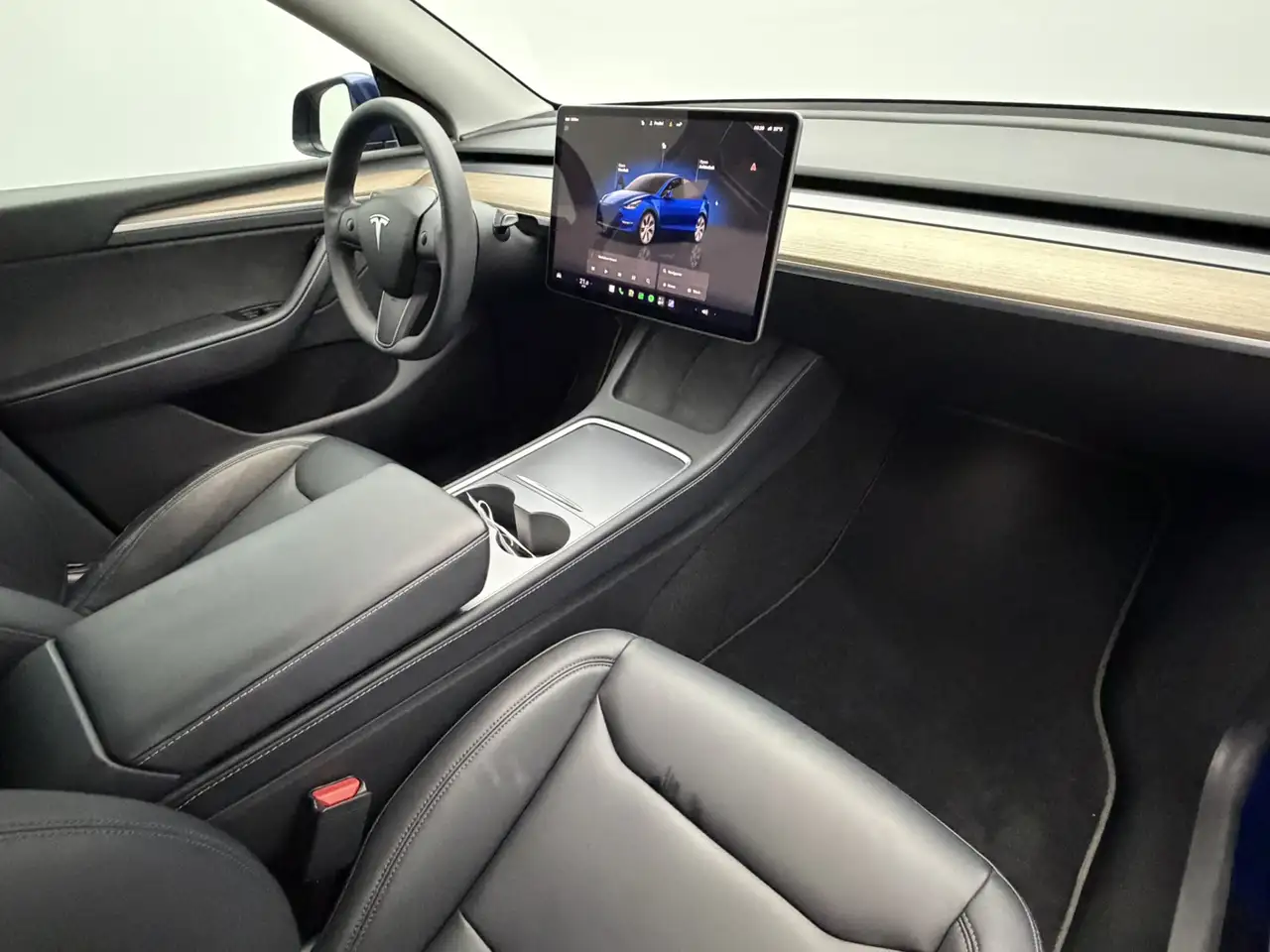 Tesla Model Y RWD 58 kWh SOH 95,1% 170 kw Snellaad Self-Driv, миниатюра 13
