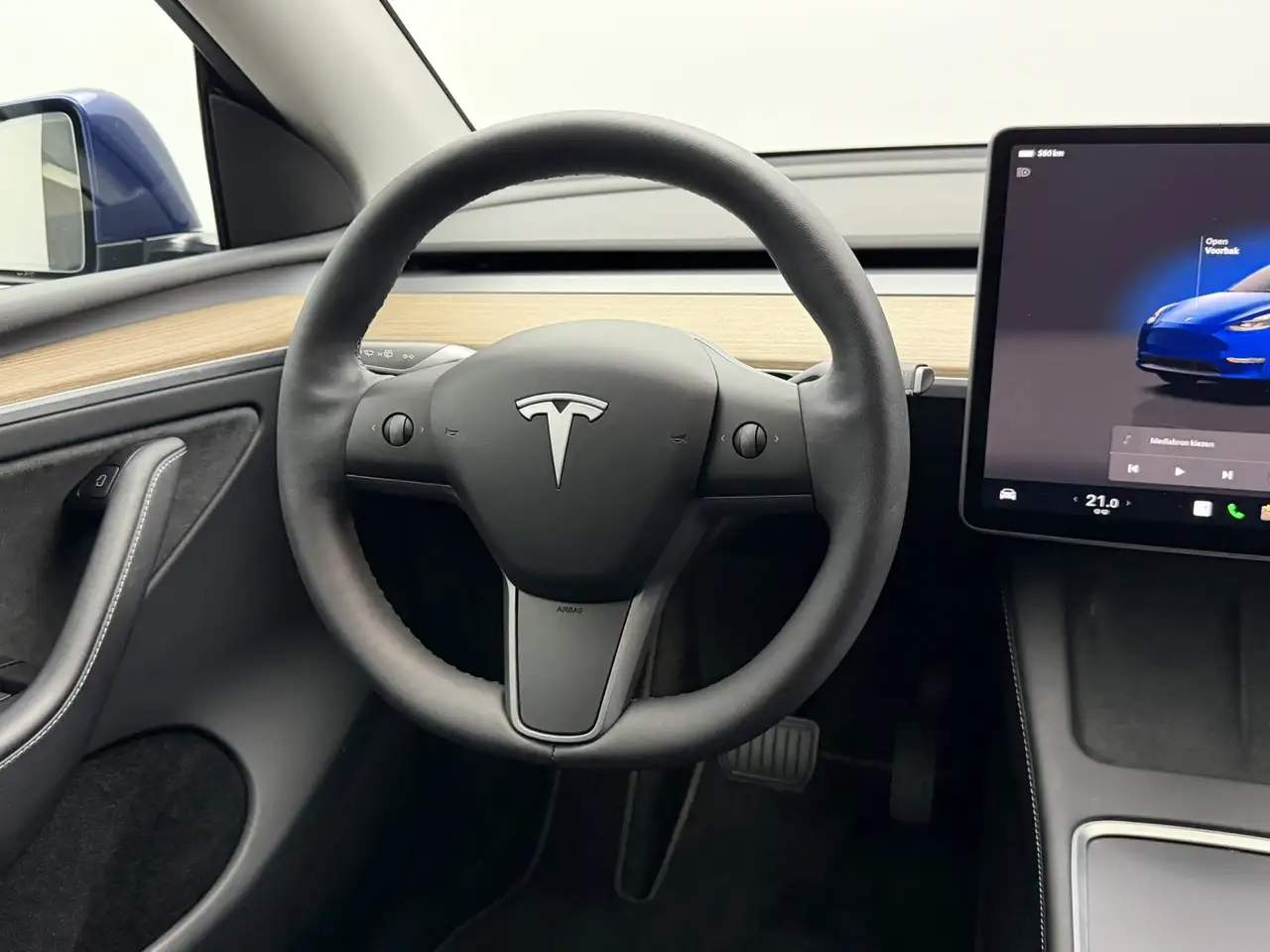 Tesla Model Y RWD 58 kWh SOH 95,1% 170 kw Snellaad Self-Driv, миниатюра 21