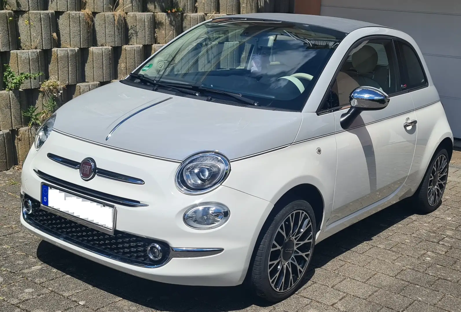 Fiat 500C 500 C 1.2 8V Start Weiß - 1