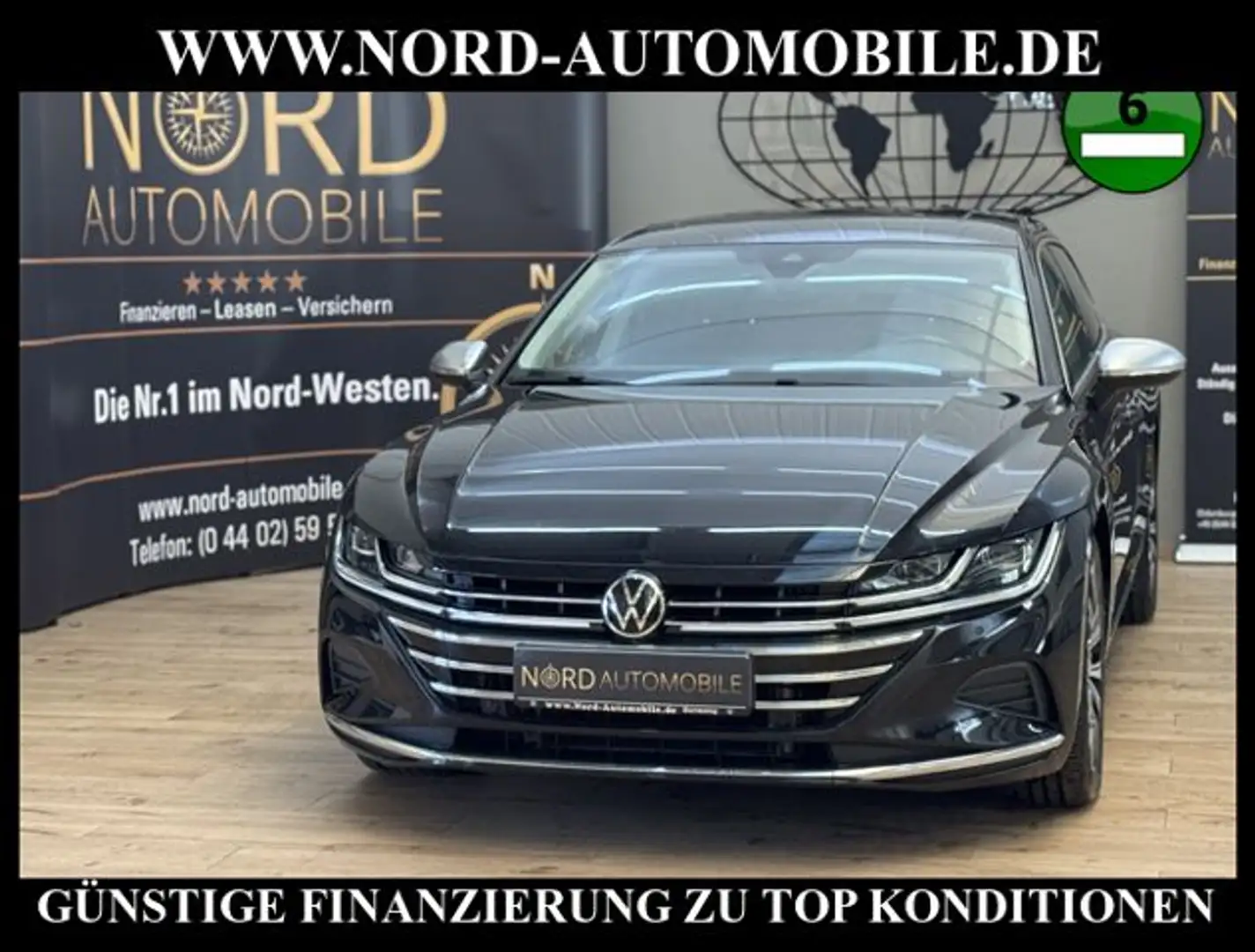 Volkswagen Arteon Shooting Brake Elegance 2.0 TDI DSG AHK Elegance Noir - 1