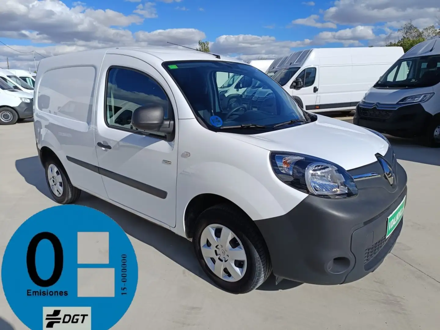 Renault Kangoo Z.E. Furgón Blanco - 1