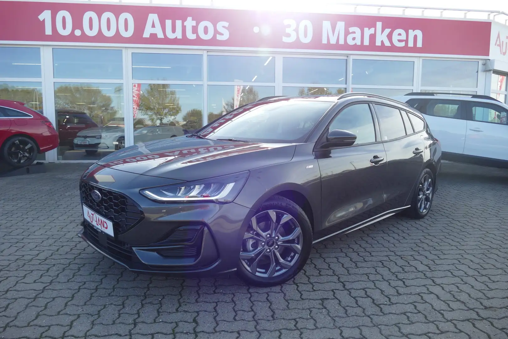 Ford Focus Turnier 1.0 EcoBoost LED Navi ACC Kamera Zilver - 2