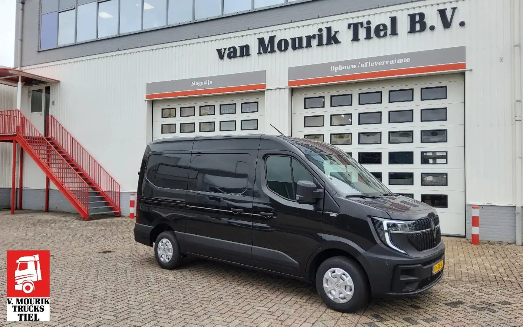 Renault Master 150.35 EURO 6 L2H2 - 2x ZIJSCHUIFDEUR - ZWART META Schwarz - 1