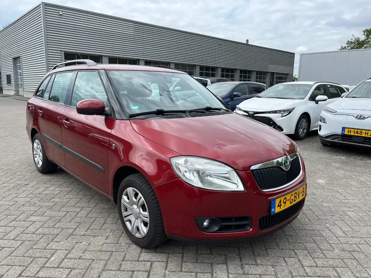 Skoda Fabia Combi 1.4-16V Ambiente/AIRCO Rood - 2