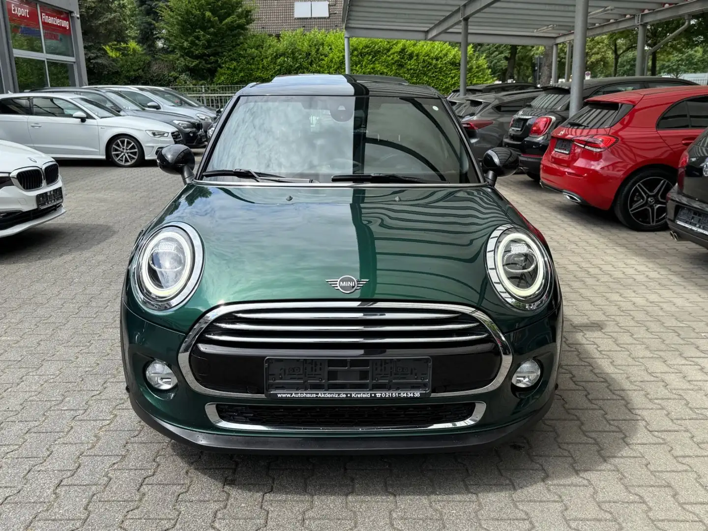 MINI Cooper 5-trg.Aut.|T.LEDER|NAVI|PANO|LED| Grün - 2