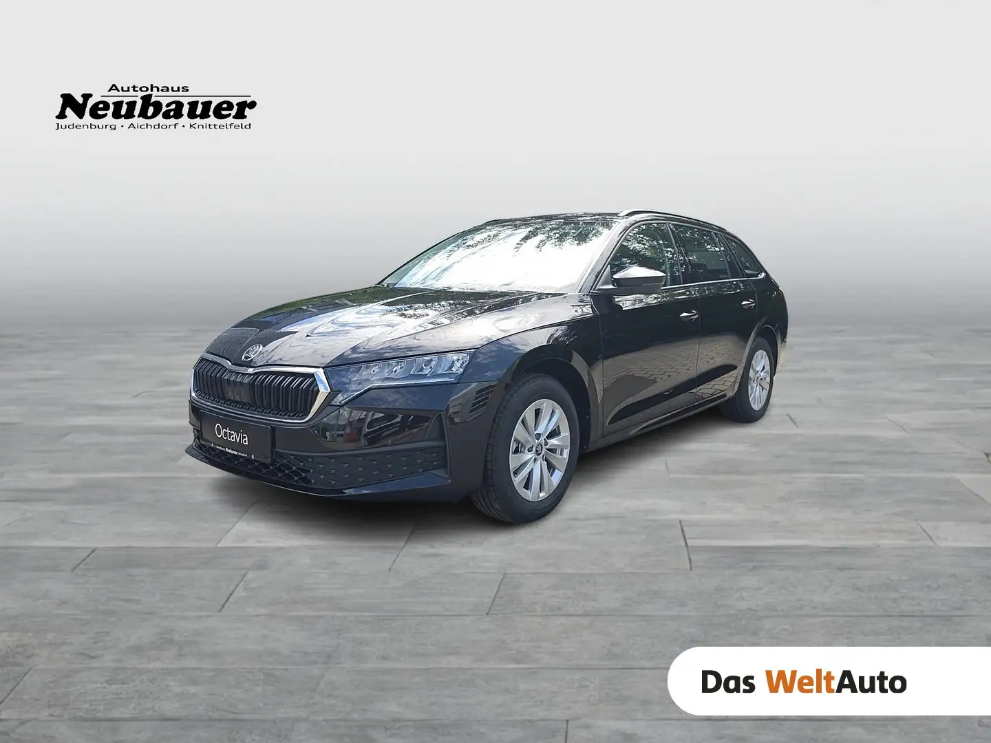 Skoda Octavia Essence TDI Schwarz - 1