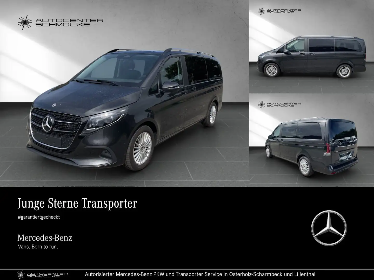 Mercedes-Benz V 220 V 220 d STYLE L *NAVI*DAB*SHZ*MULTIBEAM*AHK* Grau - 1