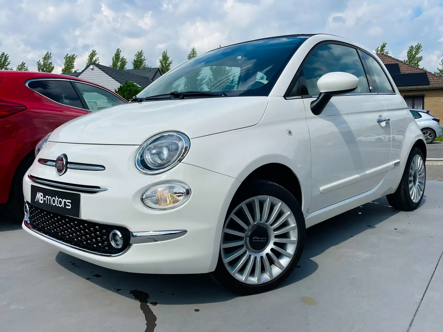 Fiat 500C 500C 1.2i*BOITE AUTOMATIQUE*NAVI*AIRCO*GARANTIE bijela - 1