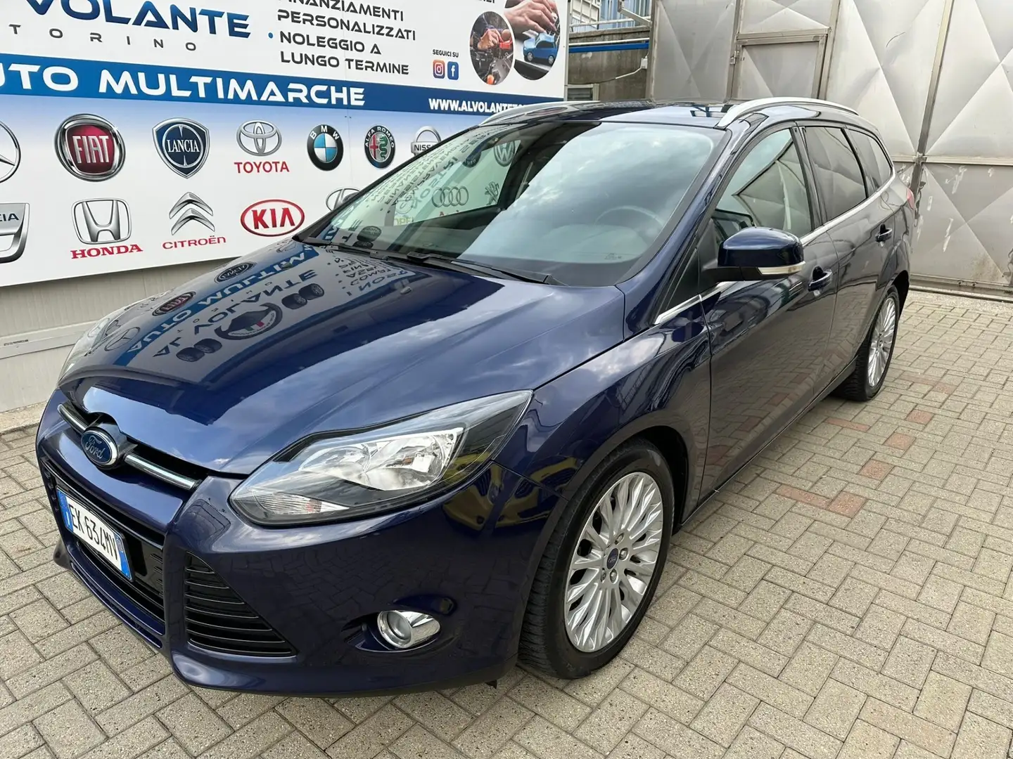 Ford Focus Focus 1.6 EcoBoost 150 CV Start&Stop SW Titanium Bleu - 2