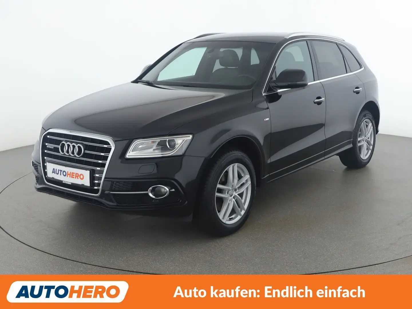 Audi Q5 2.0 TDI quattro S line Schwarz - 1