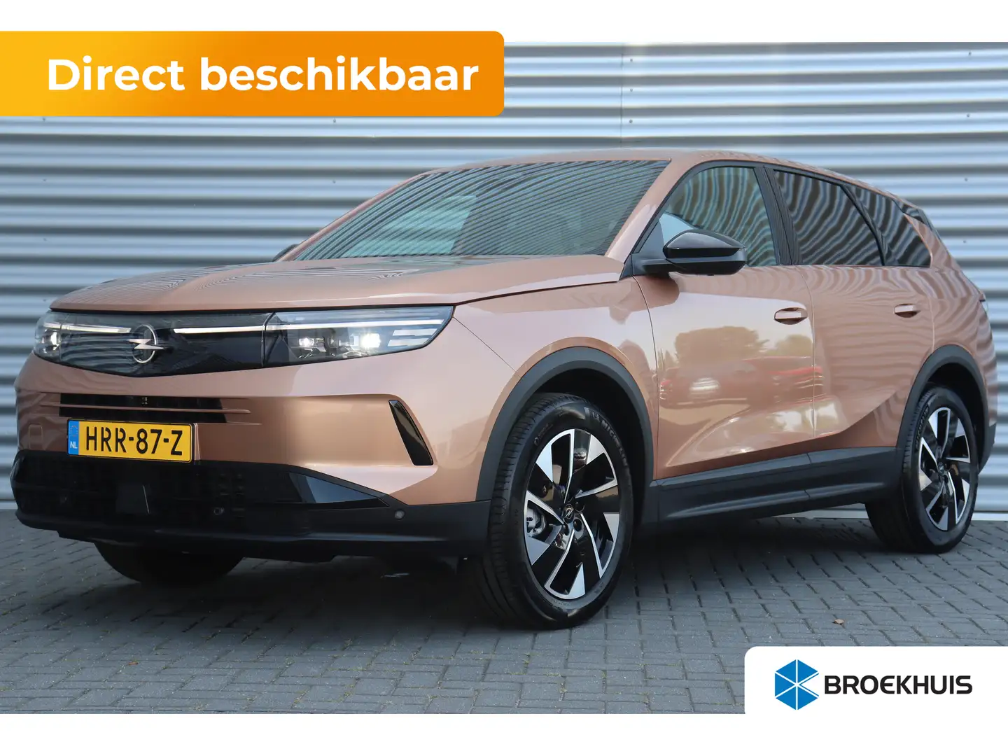 Opel Grandland 1.2 HYBRID 145PK GS AUTOMAAT | Draadloze telefoonl Brown - 1