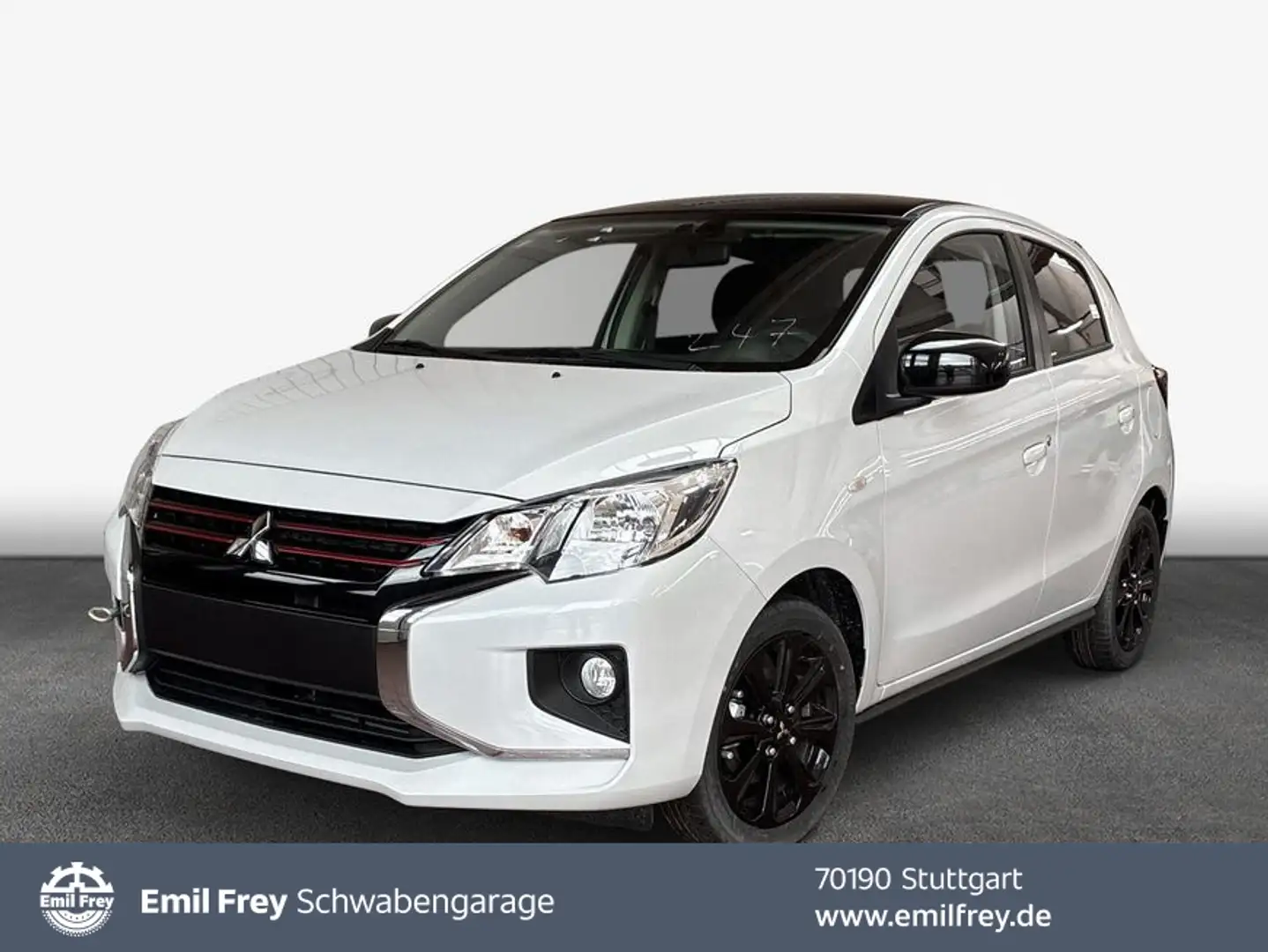 Mitsubishi Space Star AS&G 1.2 Select+ Black 52 kW, 5-türig Blanc - 1