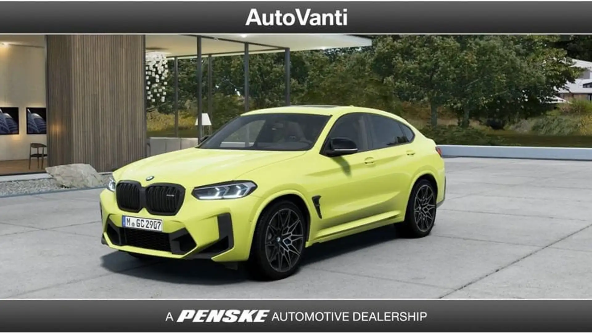 BMW X4 M M Competition Geel - 1