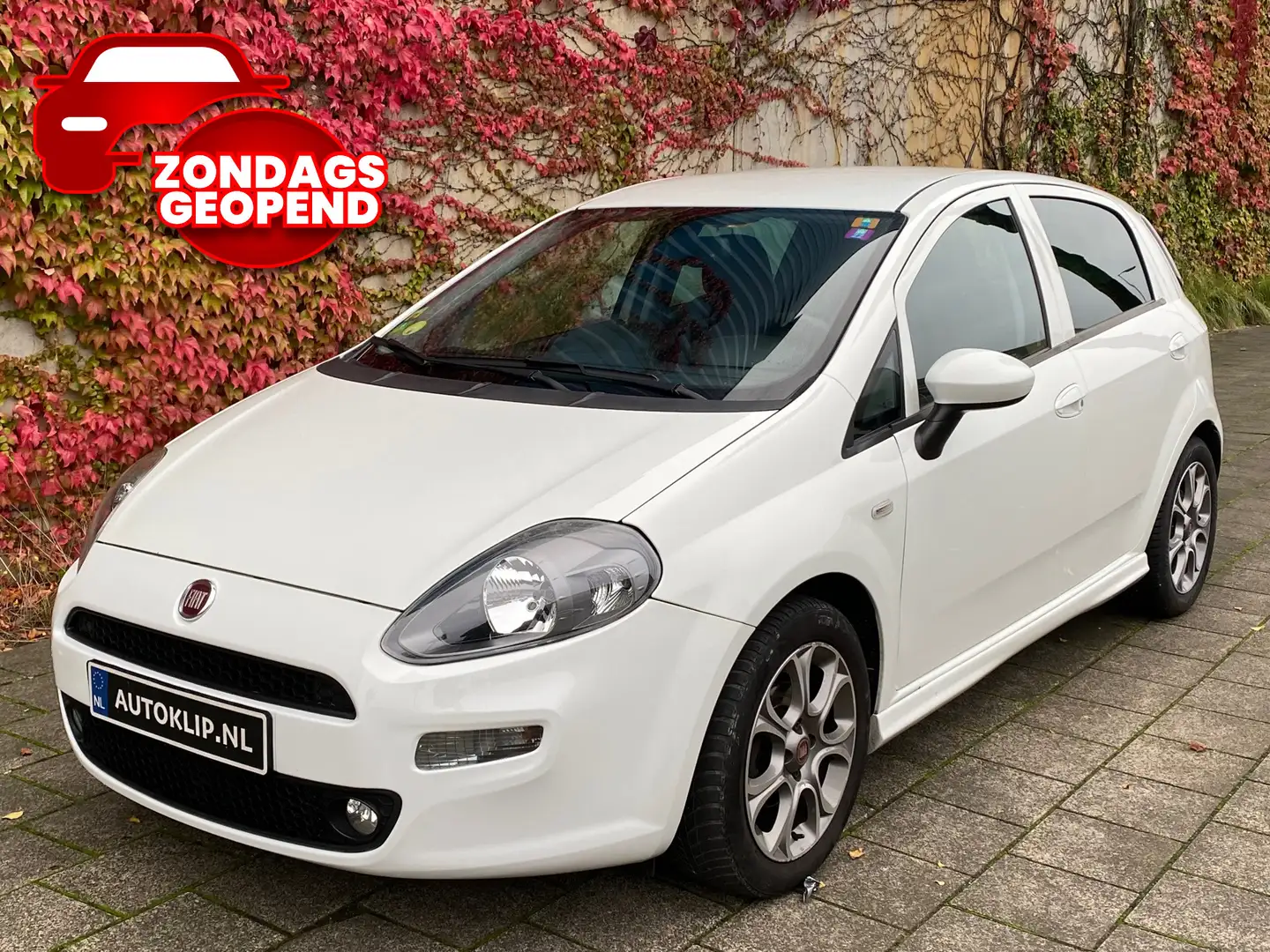 Fiat Punto Evo 1.3 M-Jet Lounge|5 Deurs|Climate Control| Blanc - 1