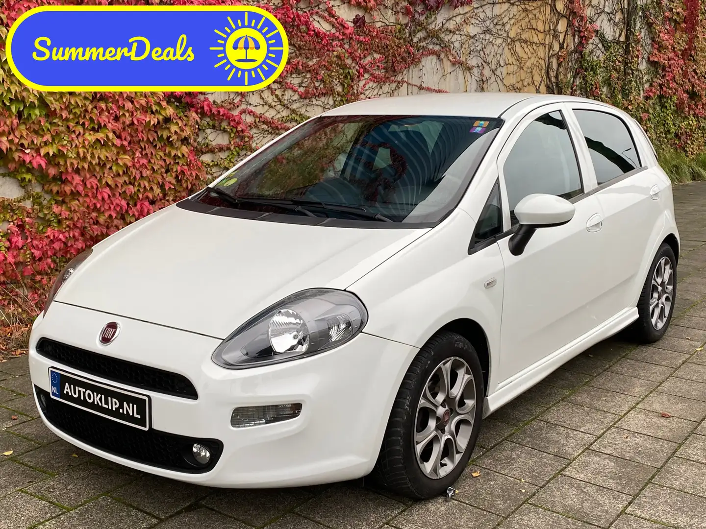 Fiat Punto Evo 1.3 M-Jet Lounge|5 Deurs|Climate Control| Белый - 1