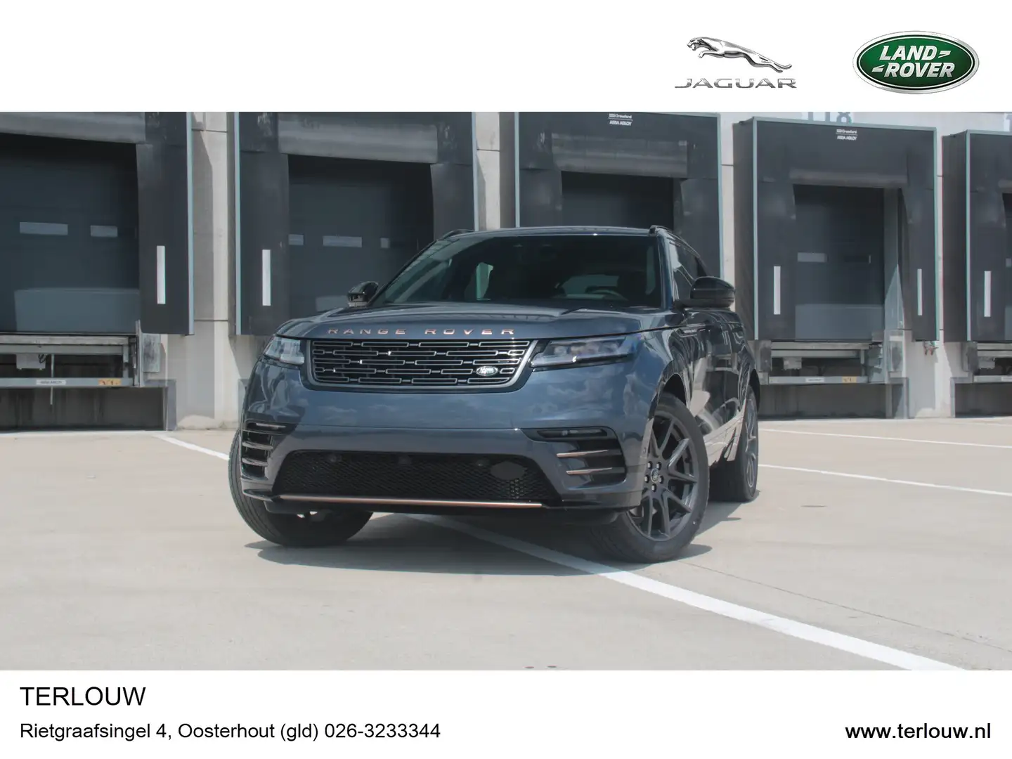 Land Rover Range Rover Velar 2.0 P400e AWD Autobiography PHEV Bleu - 1