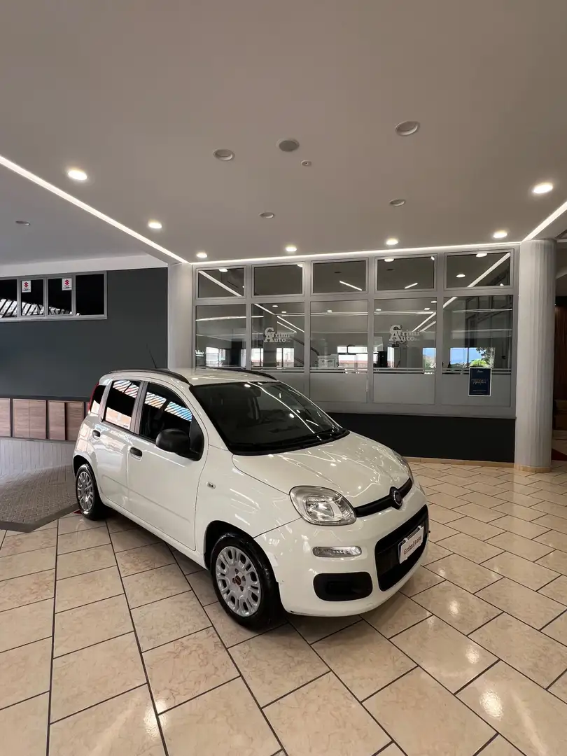 Fiat Panda Panda 1.3 MJT 80 CV S&S Easy Blanc - 1