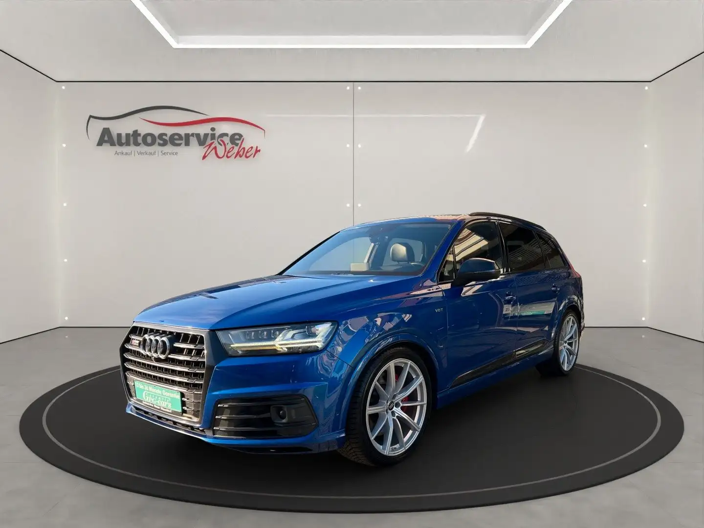 Audi SQ7 4.0 TDI Quattro/LED/Panorama/BOSE/Head-Up/ Kék - 1