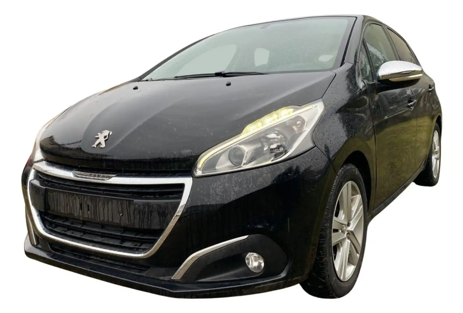 Peugeot 208 5 porte Like Schwarz - 1