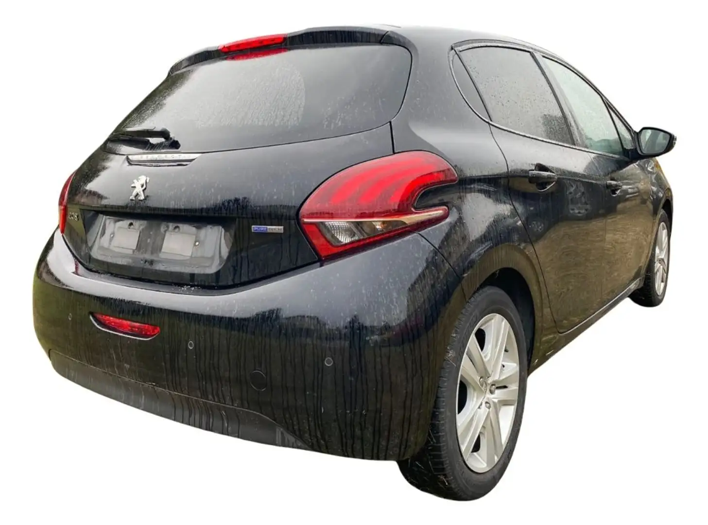 Peugeot 208 5 porte Like Schwarz - 2