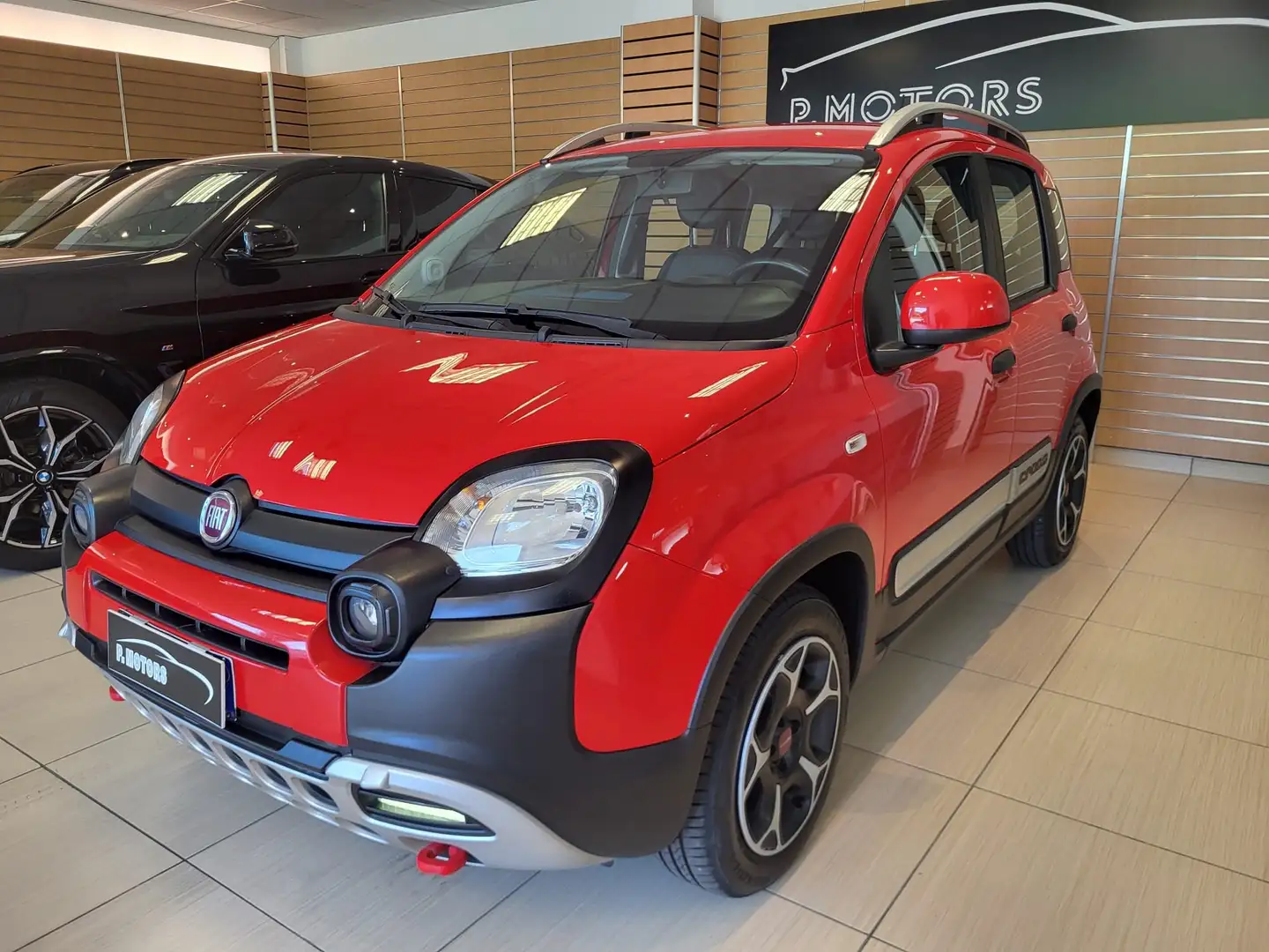 Fiat Panda CROSS 1.0  hybrid Sport PREZZO REALE Rosso - 1