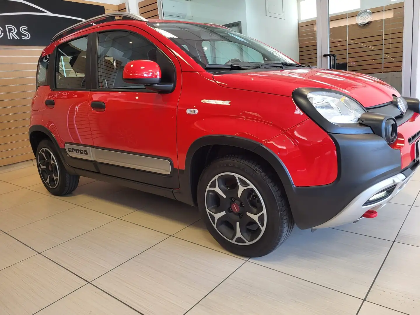 Fiat Panda CROSS 1.0  hybrid Sport PREZZO REALE Rosso - 2