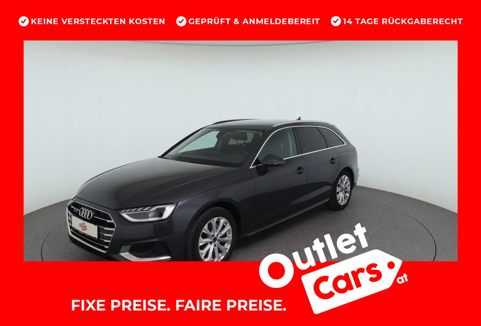 Audi A4 40 TDI quattro advanced Grau - 1