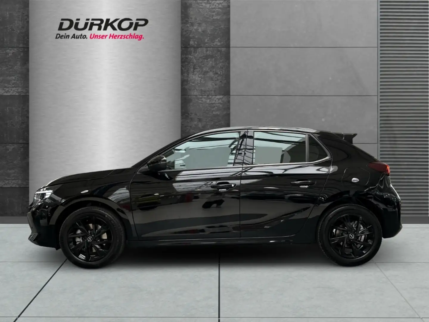 Opel Corsa GS Turbo 8-AT Tech-Paket 16-Zoll-Alu schwarz Digit Zwart - 2