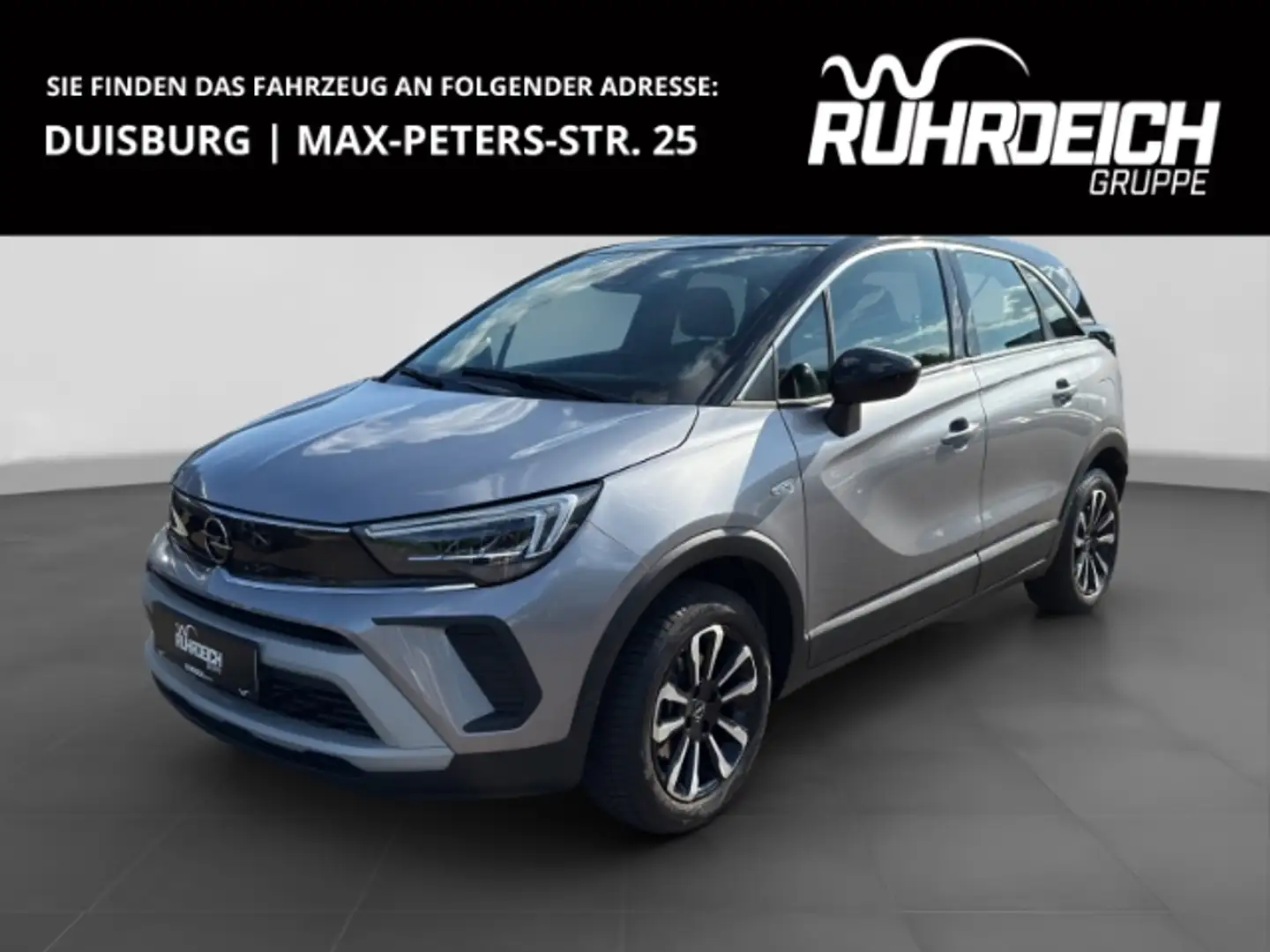 Opel Crossland Elegance 1.2 Turbo LED+PDC+CARPLAY+SITZHZG+ALU+ Gris - 1