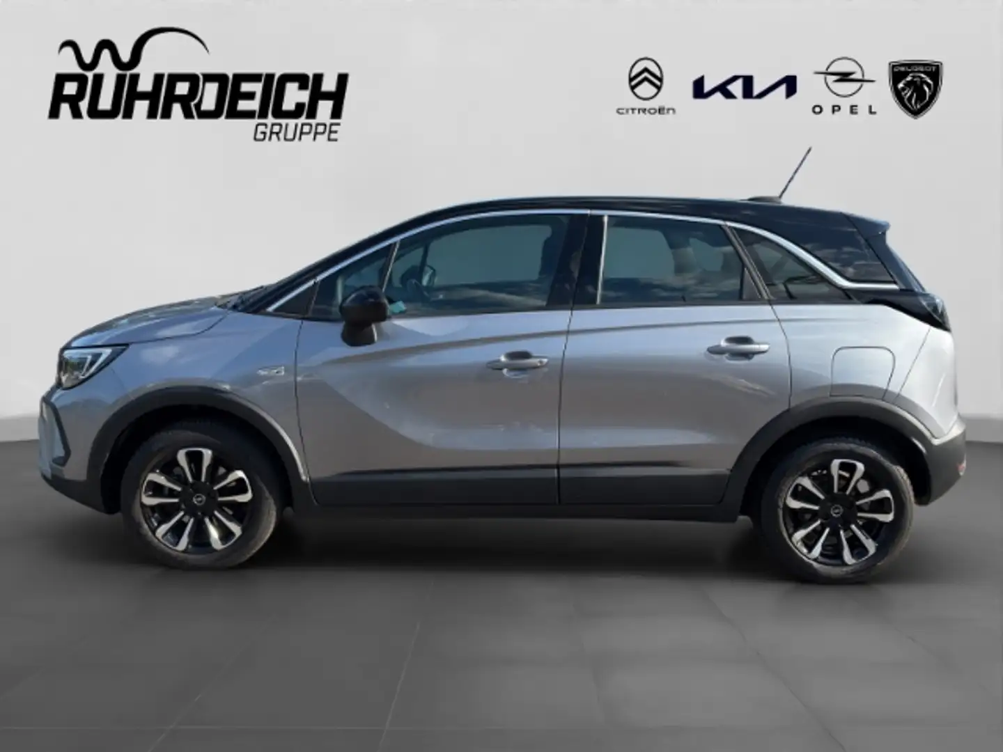 Opel Crossland Elegance 1.2 Turbo LED+PDC+CARPLAY+SITZHZG+ALU+ Gris - 2