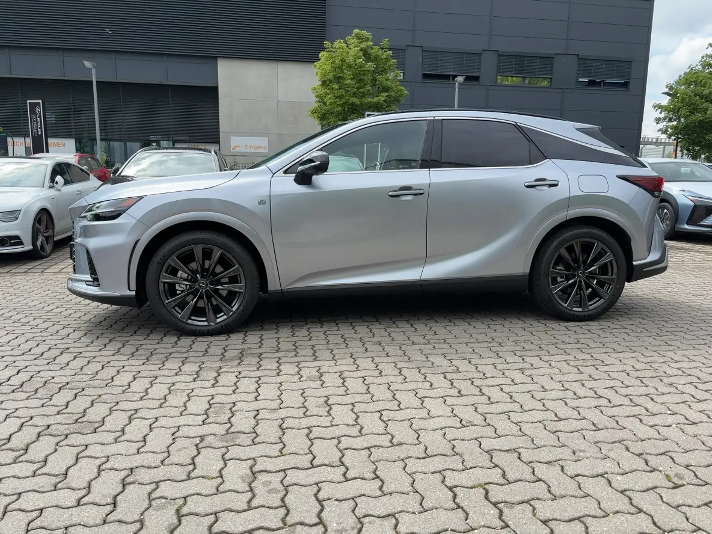 Lexus RX 450h RX 450 h+ E-FOUR F SPORT Design *PANO*HUD* Srebrny - 2