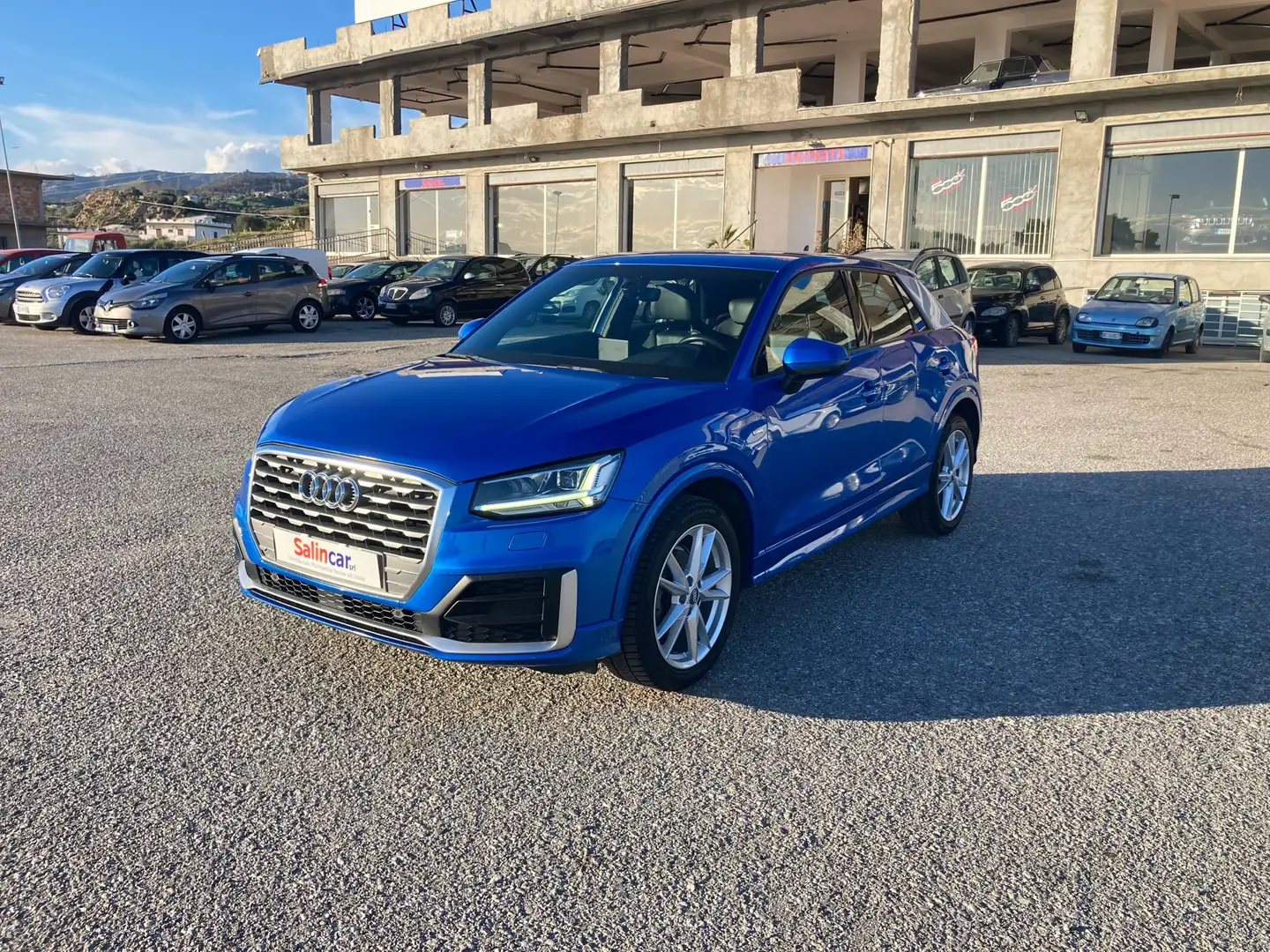 Audi Q2 1.6 tdi S line edition s-tronic my19 Blu/Azzurro - 2