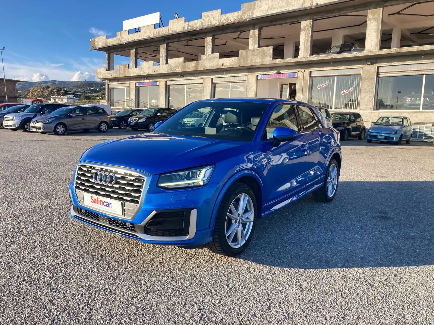 Audi Q2 1.6 tdi S line edition s-tronic my19 Blu/Azzurro - 1