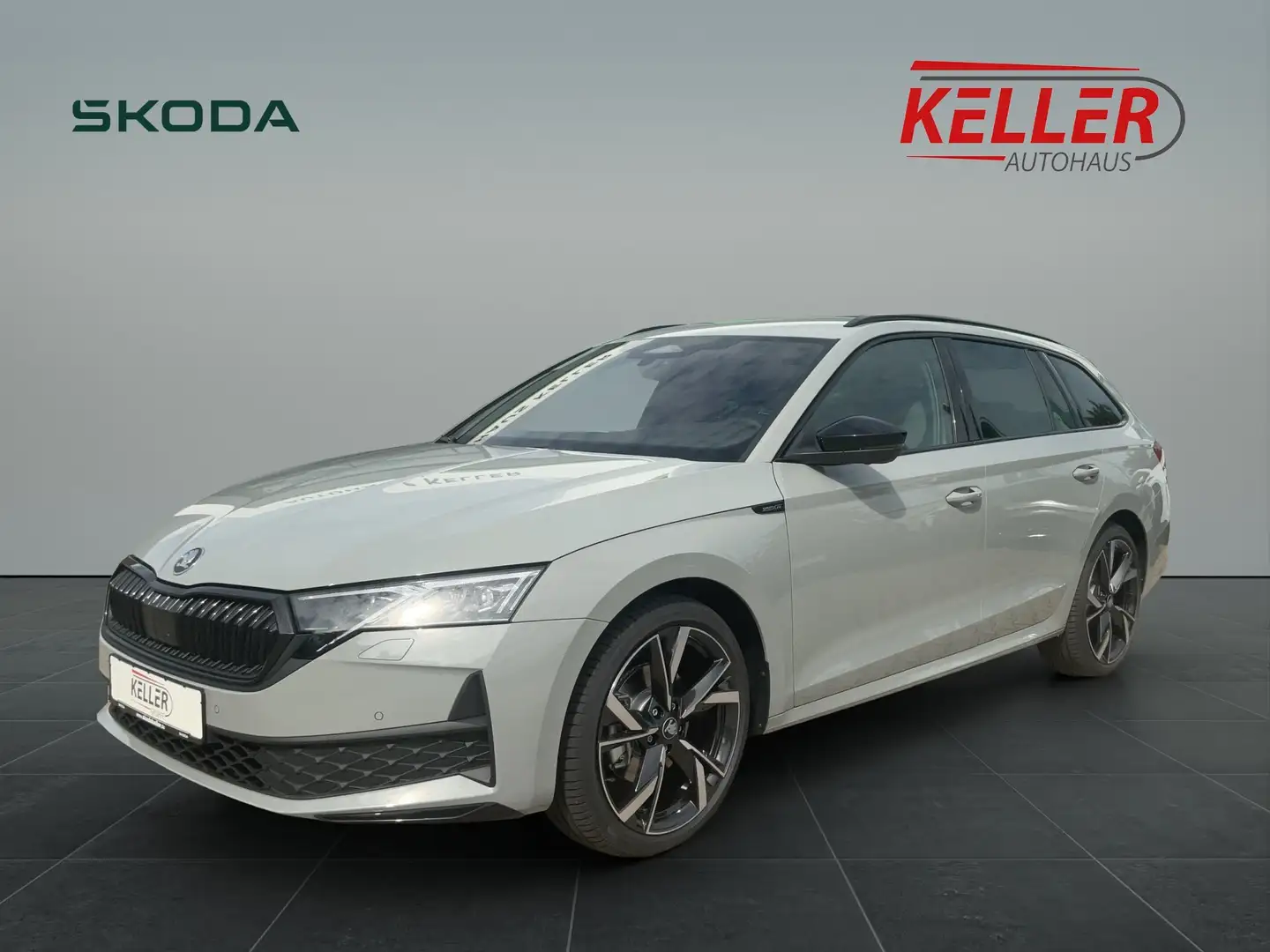 Skoda Octavia Combi 2.0 TSI 150 kW 4x4 Sportline Gris - 1