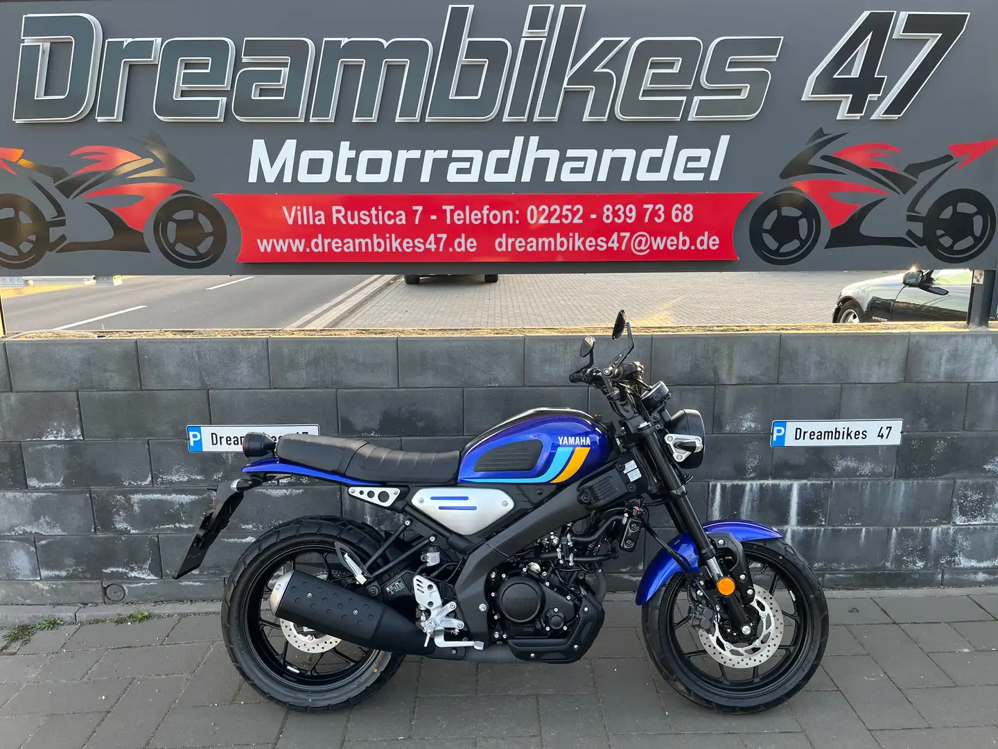 Yamaha XSR 125 **1.HAND**NEUZUSTAND**HU/AU, INSPEKTION NEU** Azul - 1