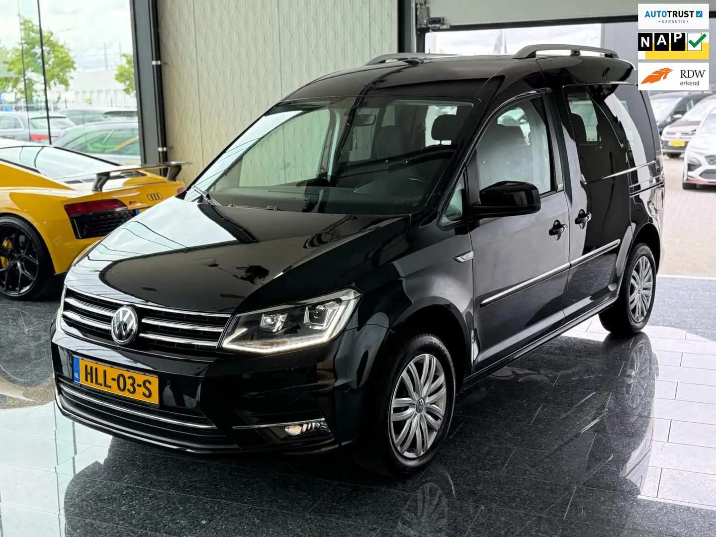 Volkswagen Caddy 1.4 TSI Trendline DSG VOL! 2015 Generation Four Noir - 1