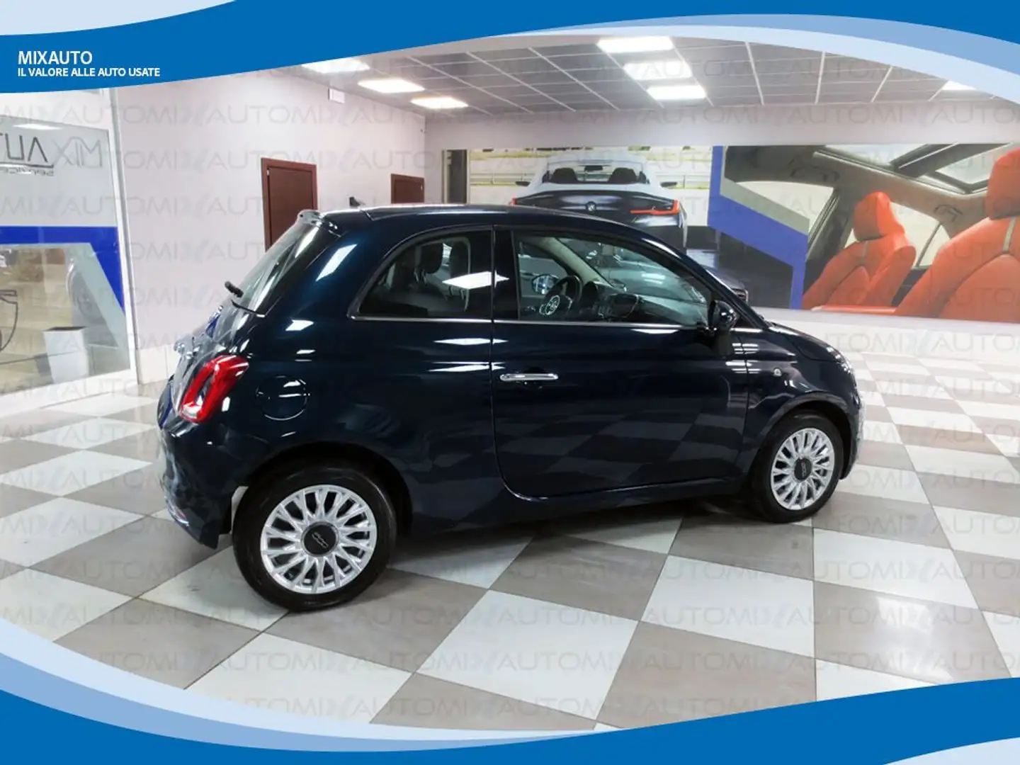 Fiat 500 1.2 69cv Lounge EU6 Blu/Azzurro - 2