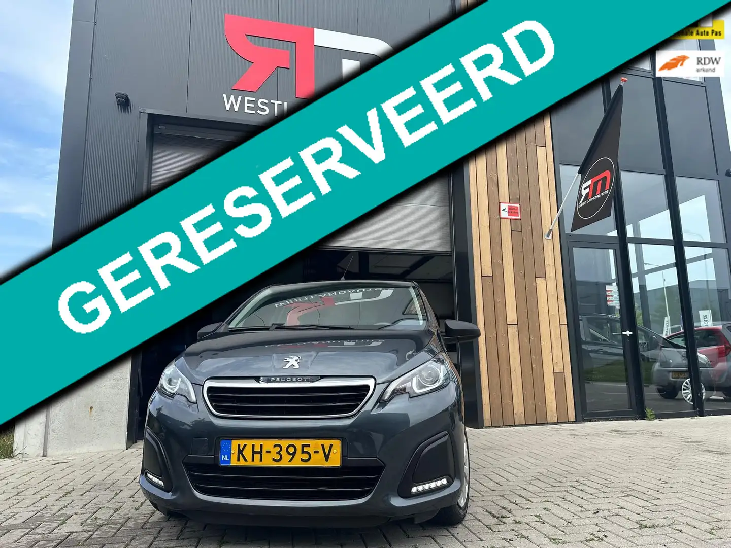 Peugeot 108 1.0 e-VTi Access/ zeer zuinig Grijs - 1