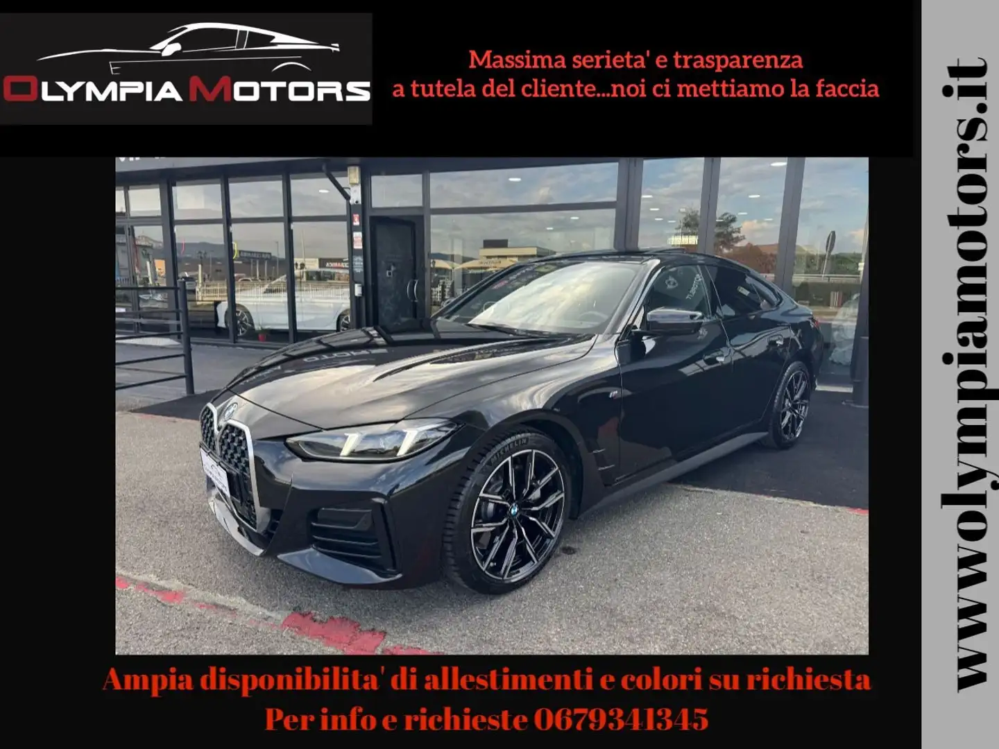 BMW 430 I XDRIVE GC M SPORT NEW MODEL LASER KAMERA 19 Negru - 1