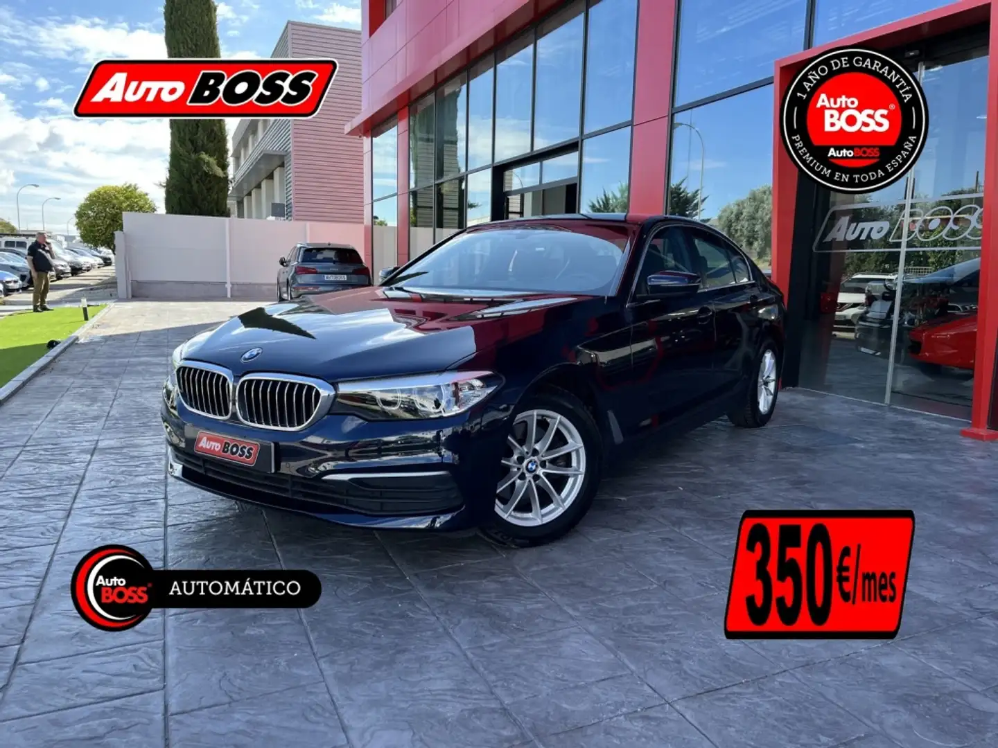 BMW 520 Berlina Automático de 4 Puertas Zwart - 1