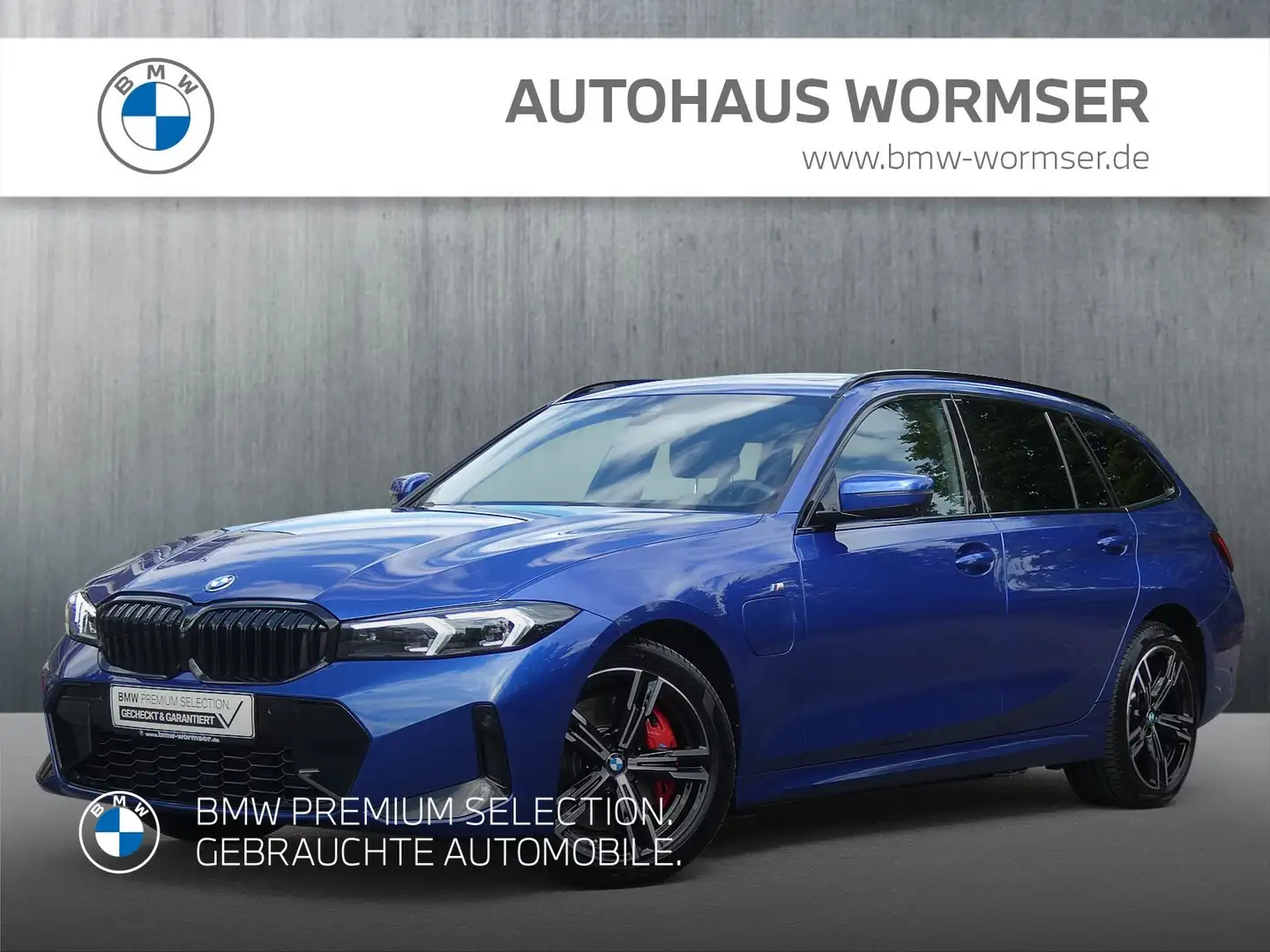 BMW 330 e Touring M Sport * 1.190 € Zubehörbonus * HK HiFi Blau - 1