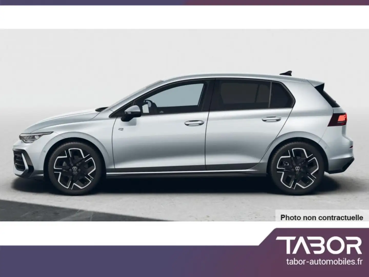 Volkswagen Golf 8 1.5 eTSI 115 DSG MY25 R-Line Argent - 2
