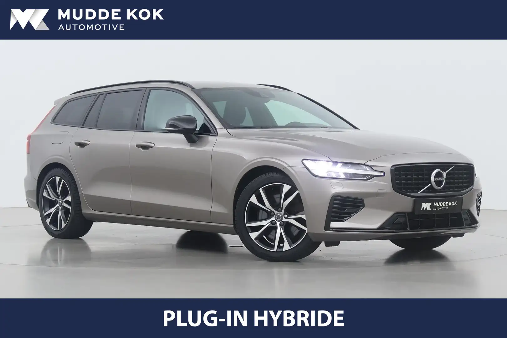Volvo V60 T6 Recharge R-Design | Long Range | ACC | Trekhaak Grijs - 1