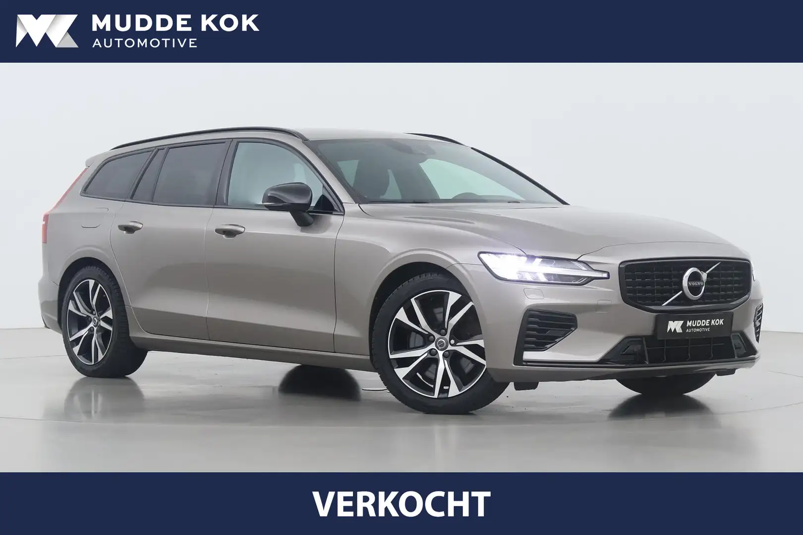 Volvo V60 T6 Recharge R-Design VERKOCHT Grijs - 1
