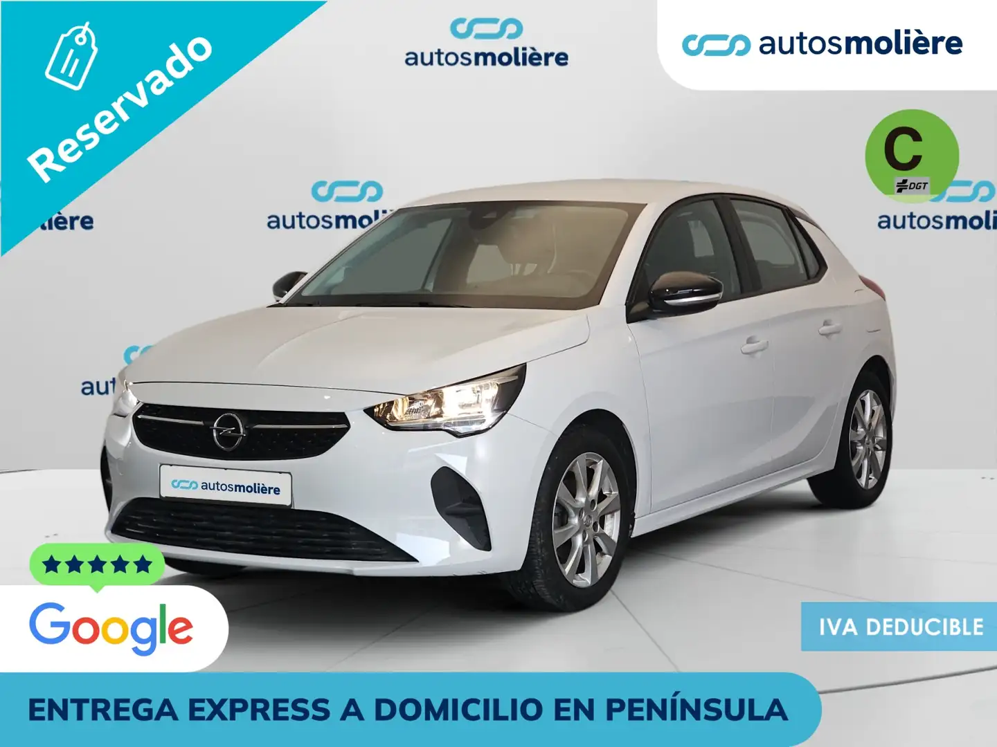 Opel Corsa 1.2 XEL S/S Edition 75 Blanco - 1