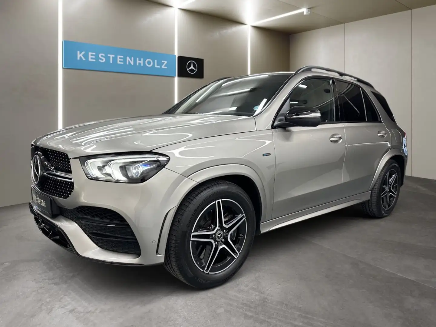 Mercedes-Benz GLE 350 de 4Matic AMG+NIGHT+360°+AIRMATIC+PANO Silber - 2