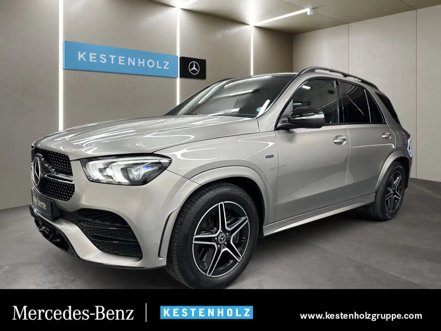 Mercedes-Benz GLE 350 de 4Matic Sportpaket Bluetooth Navi LED Silber - 1