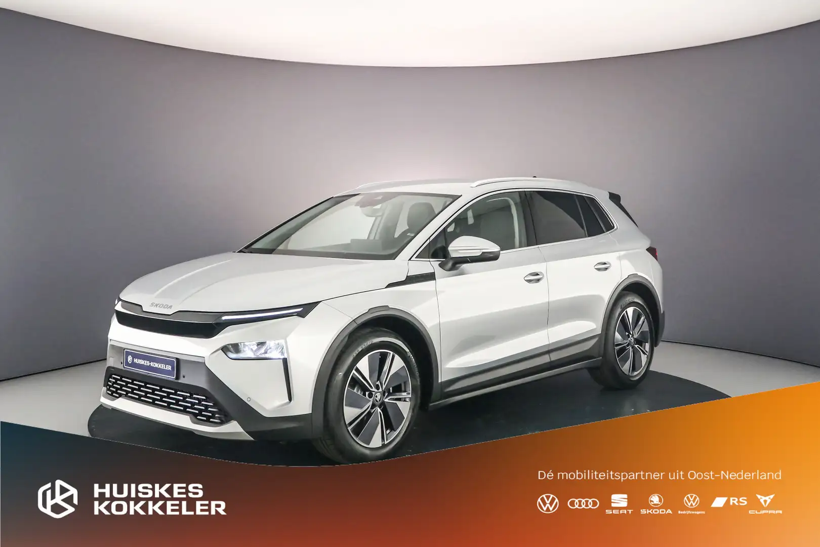 Skoda Elroq Elektromotor 63 kWh 204pk Business Edition Gris - 1