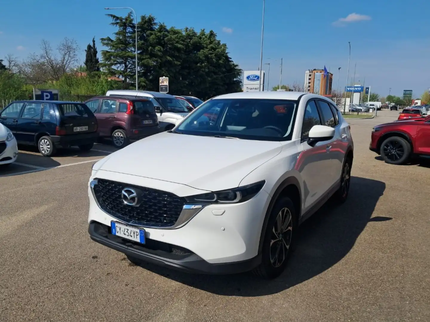 Mazda CX-5 2.2L Skyactiv-D 150 CV 2WD Centre-Line Blanc - 1