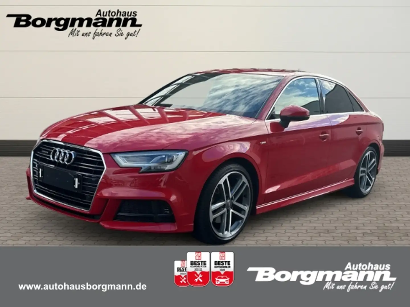Audi A3 40 TFSI quattro sport 2.0 EU6d-T S line Sportpaket Rot - 1